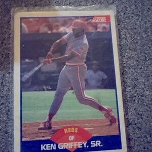 Ken Griffey Sr. Baseball Card